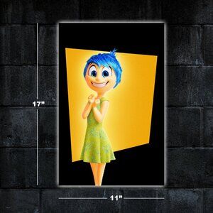 Inside Out Joy Movie Poster - 11x17 film wall art print merch kids gift pixar